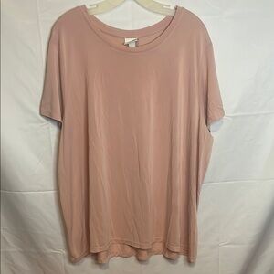 Ava Viv, Plus Size, Short Sleeve, Casual, Modest, Shirt, Size 2X